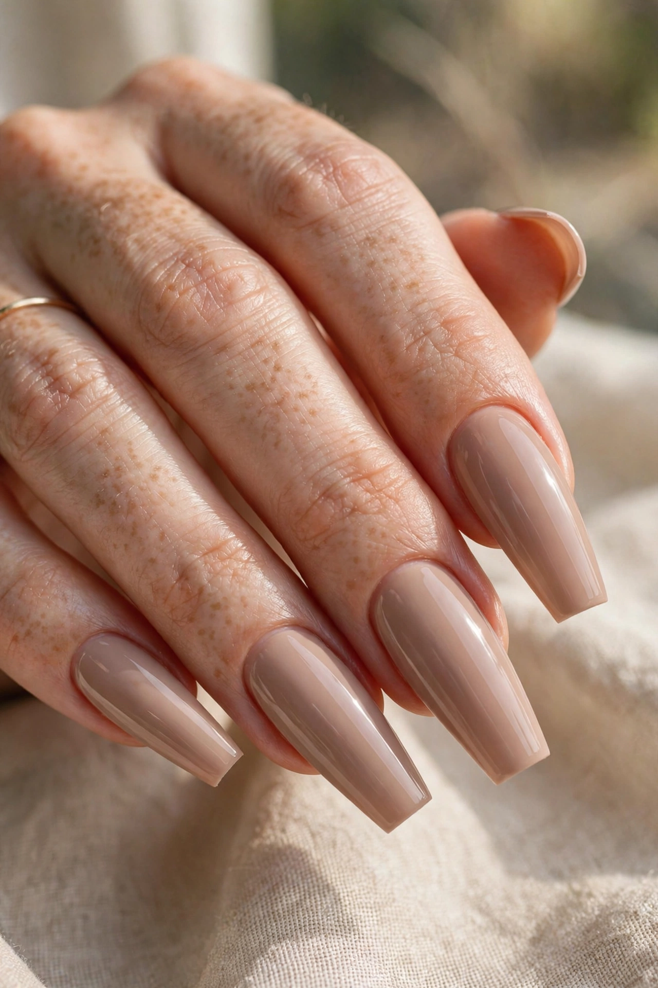 classic nude coffin nails coffin nail designs