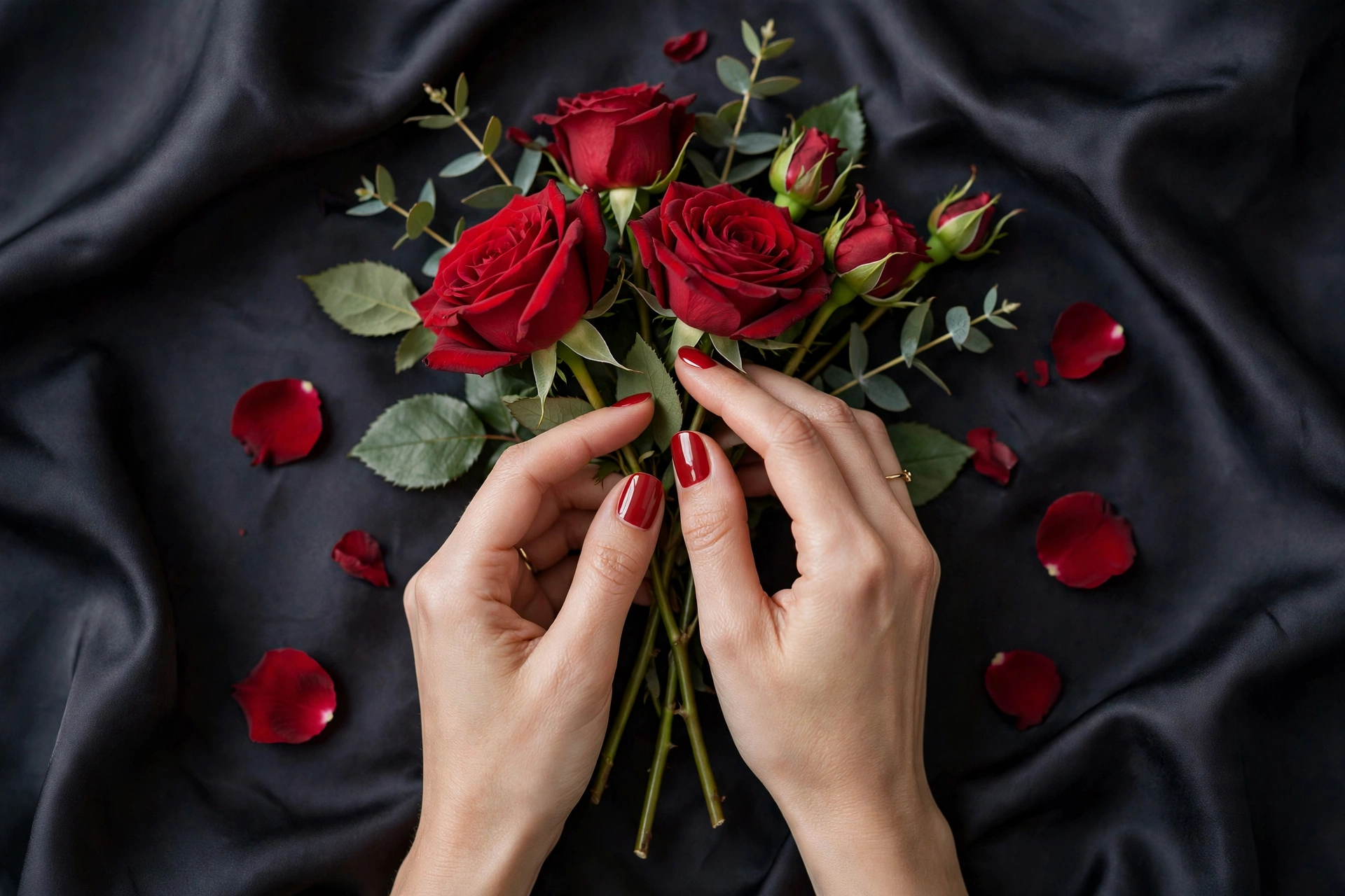 18 bold red nail designs for a timeless classic manicure look