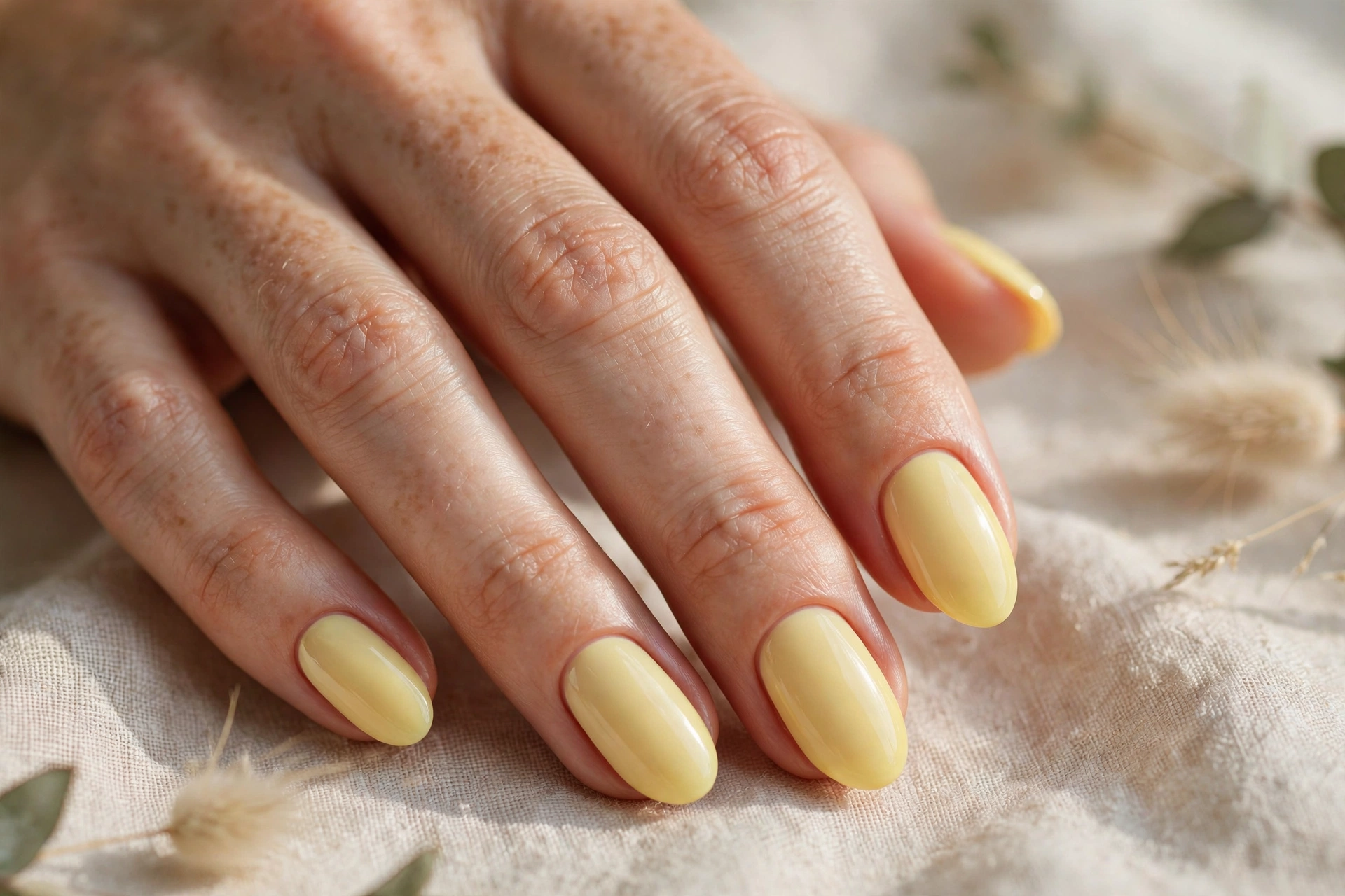 lemon sorbet nails summer nail designs